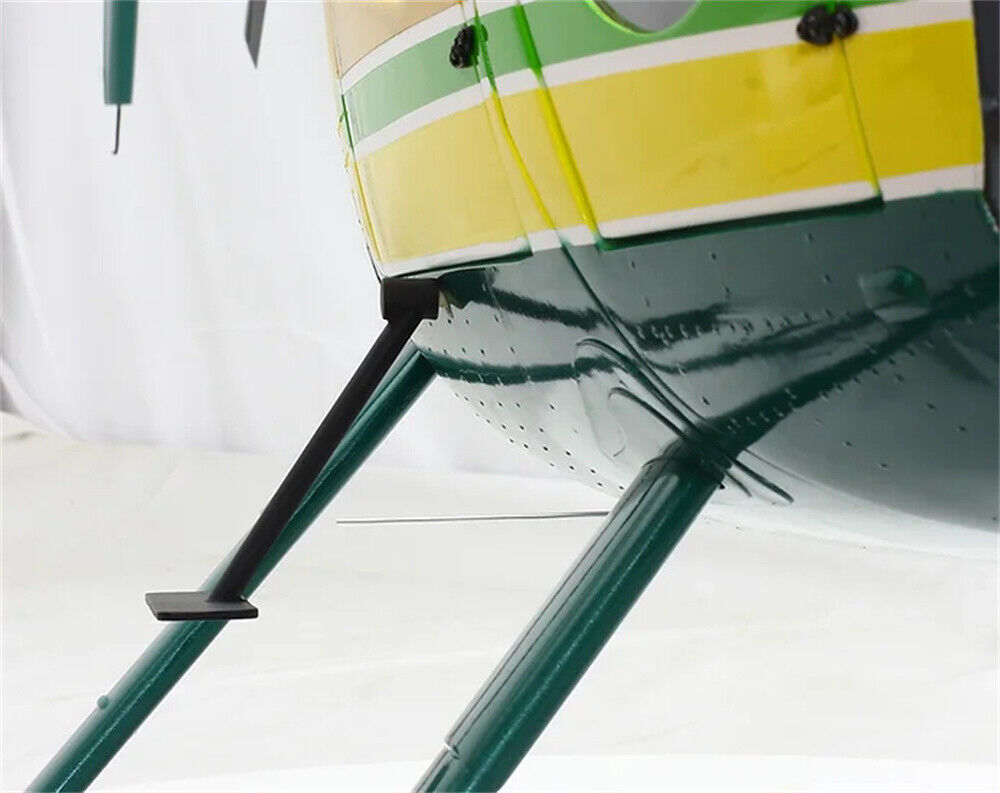 LA Sheriff 800 MD-500E ARF RC Helicopter Fuselage Yellow Green Painting V2 Kit