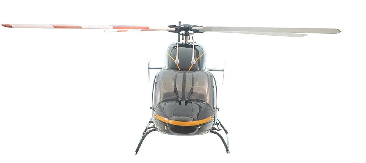 Black Orange B 429 700 Size RC Helicopter Fuselage V2 Version Kit