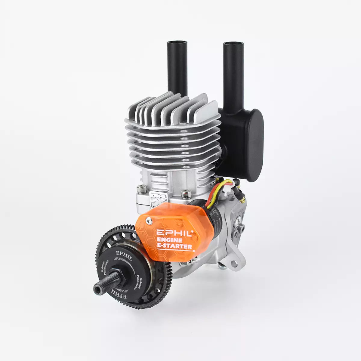 EPHIL X-Series Model Aircraft Gasoline Engine with Electric Starter Single/Twin Cylinder Side/Rear Type