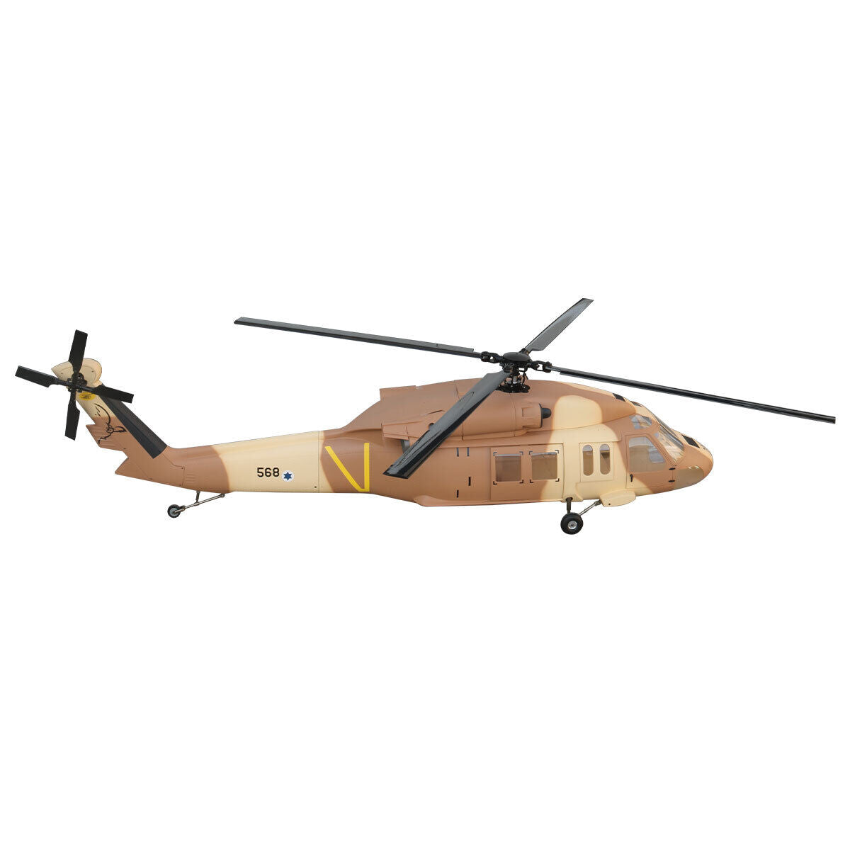 UH-60 700 Size Kit ARF Desert Painting RC Helicopter Fuselage V2 Version Model