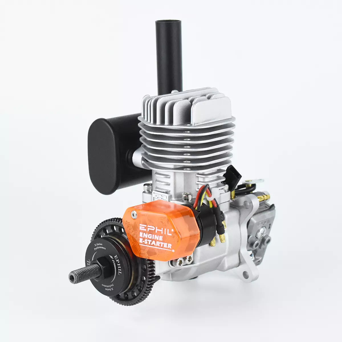 EPHIL X-Series Model Aircraft Gasoline Engine with Electric Starter Single/Twin Cylinder Side/Rear Type