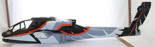700 AH-64 ARF RC Helicopter Fuselage 700 Size SM2.0 Kit Version