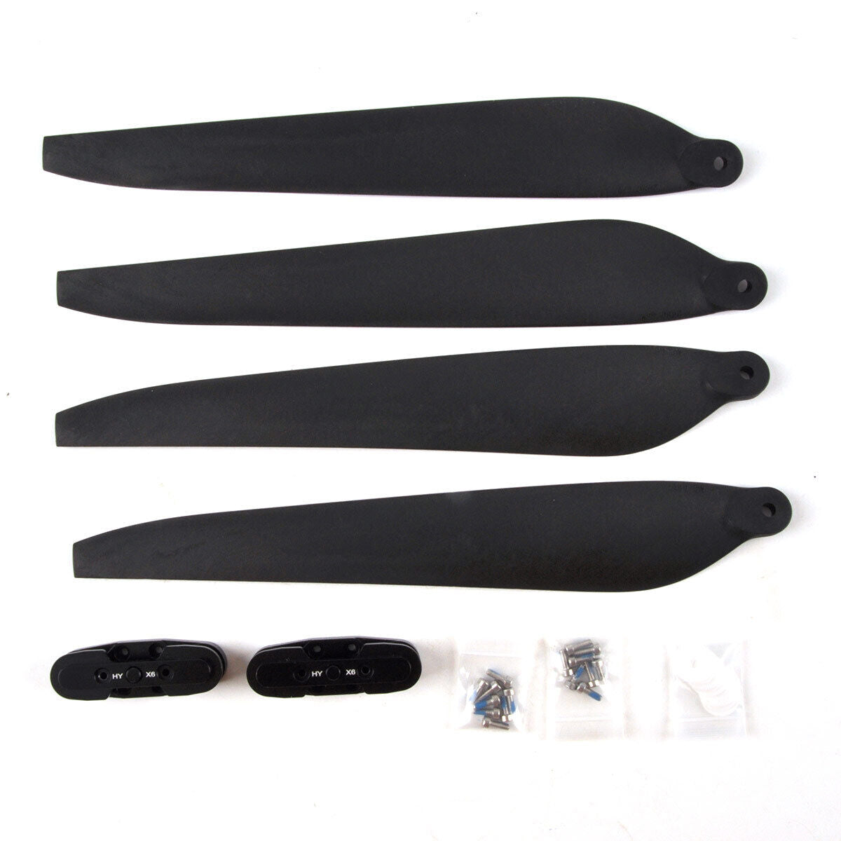 1 Pair of Carbon Folding Paddles for Hobbywing X6/X8/X9/X9PLUS/X11 Power Systems