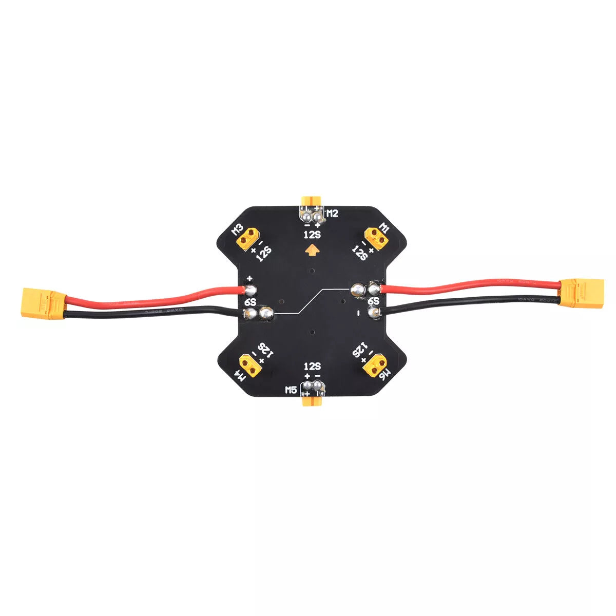 Quadcopter Agricultural Drone PCB plate with XT60 plug Distribution board