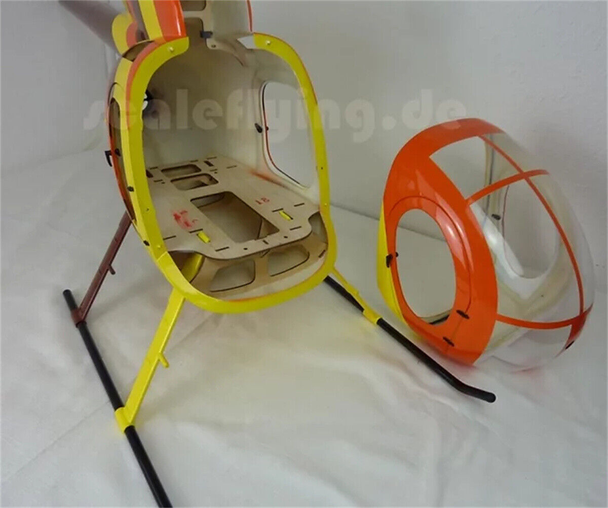 MD500-D 600 Magnum RC Helicopter Fuselage 600 Size for Chaos &T-Rex 600 1250mm