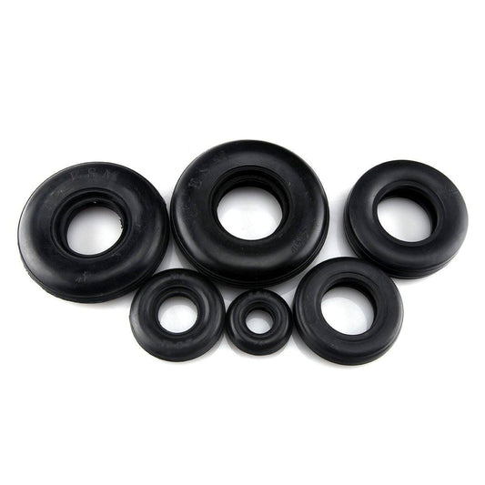 1 Pair Rubber Wheel Replacement Tire for RC Airplane (1.75~4.5inch )