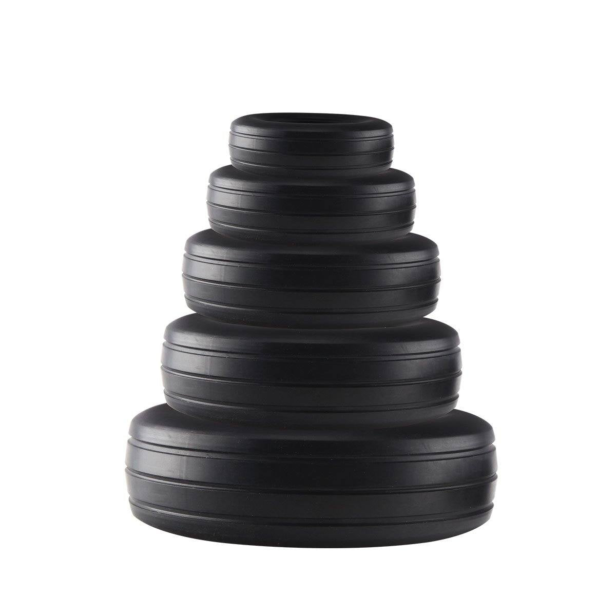 1 Pair Rubber Wheel Replacement Tire for RC Airplane (1.75~4.5inch )