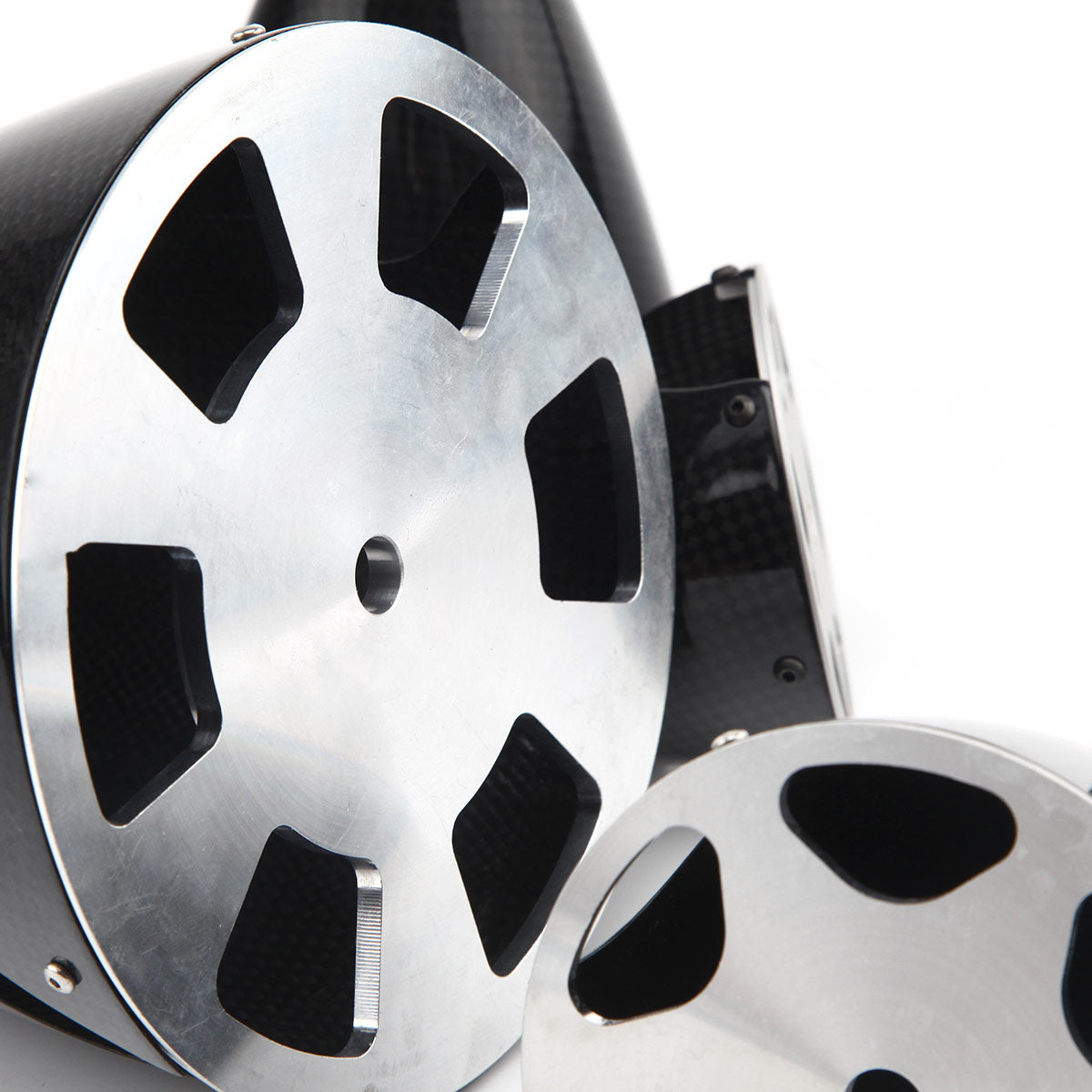 Sharp Cone Carbon Fiber Spinner W/ CNC Back Plate ( 3~6inch )