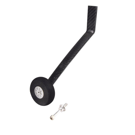 1 Set Carbon Fiber Landing Gear KIT With Tyre Wheel Axles for RC Airplane Model