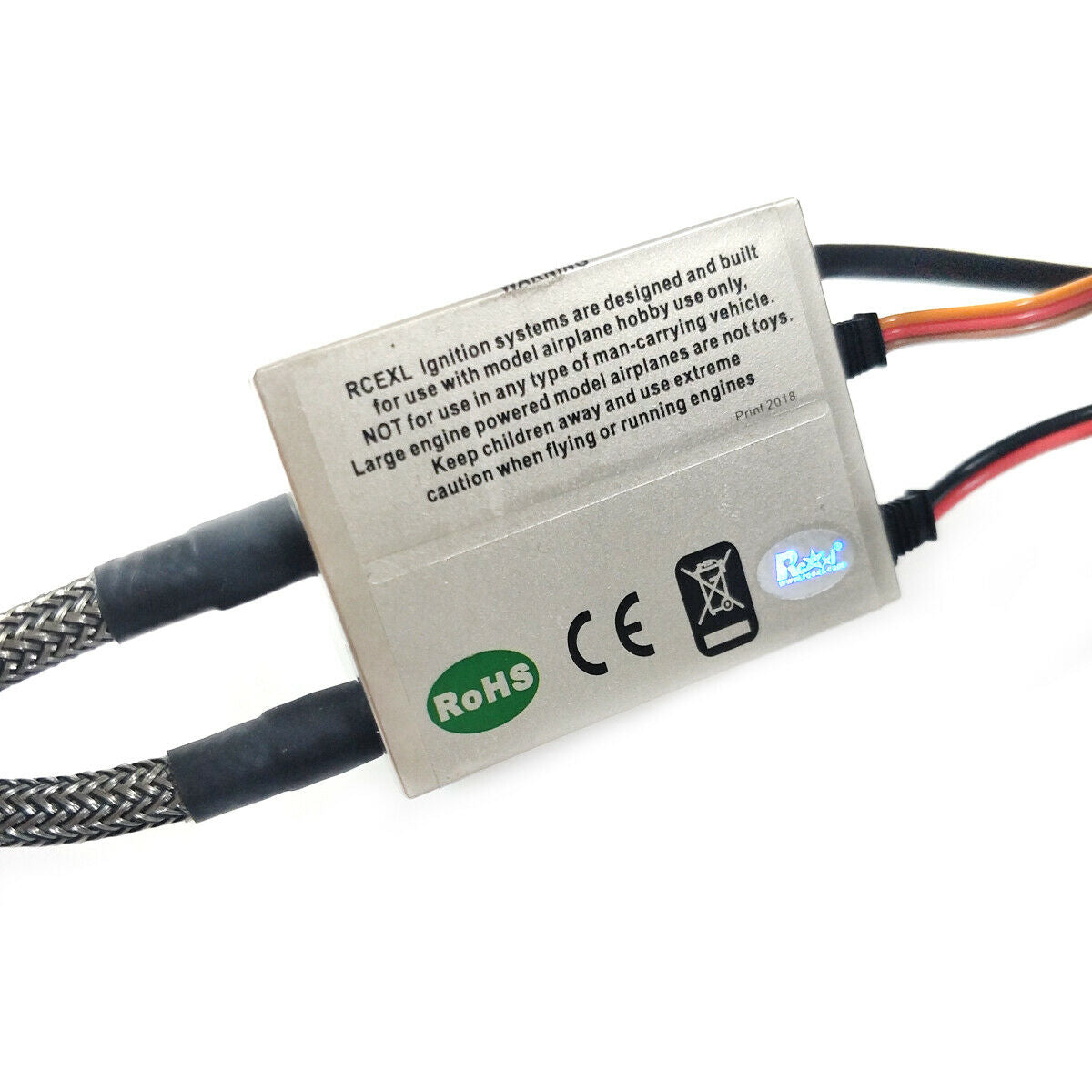 RCEXL LV Type Twin Ignition CDI for BPMR6F 90 Degree w/ Hall Sensor Kit 6V-14.4V