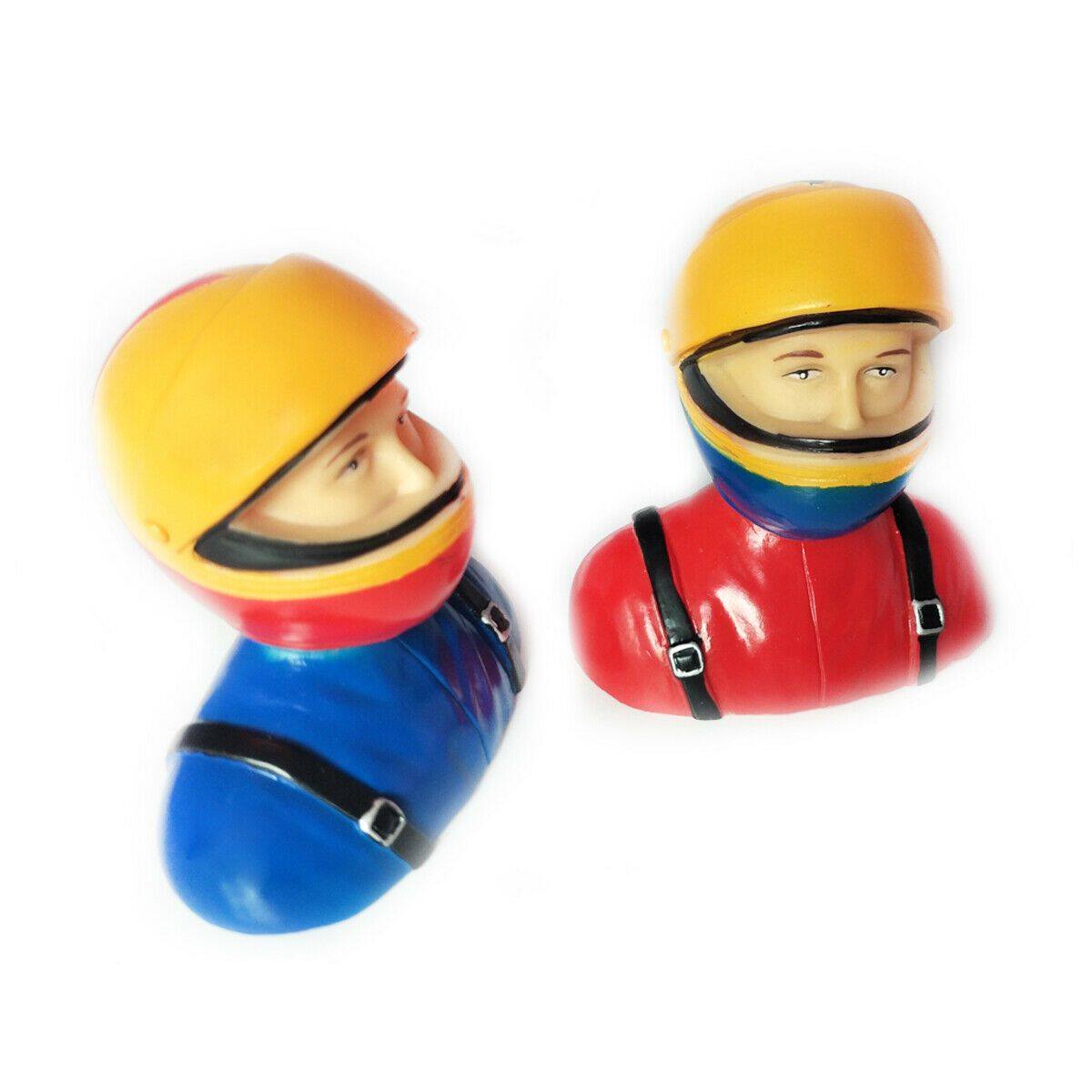 1/6 Scale Pilots Figures  L64*W40*H69mm Red or Blue