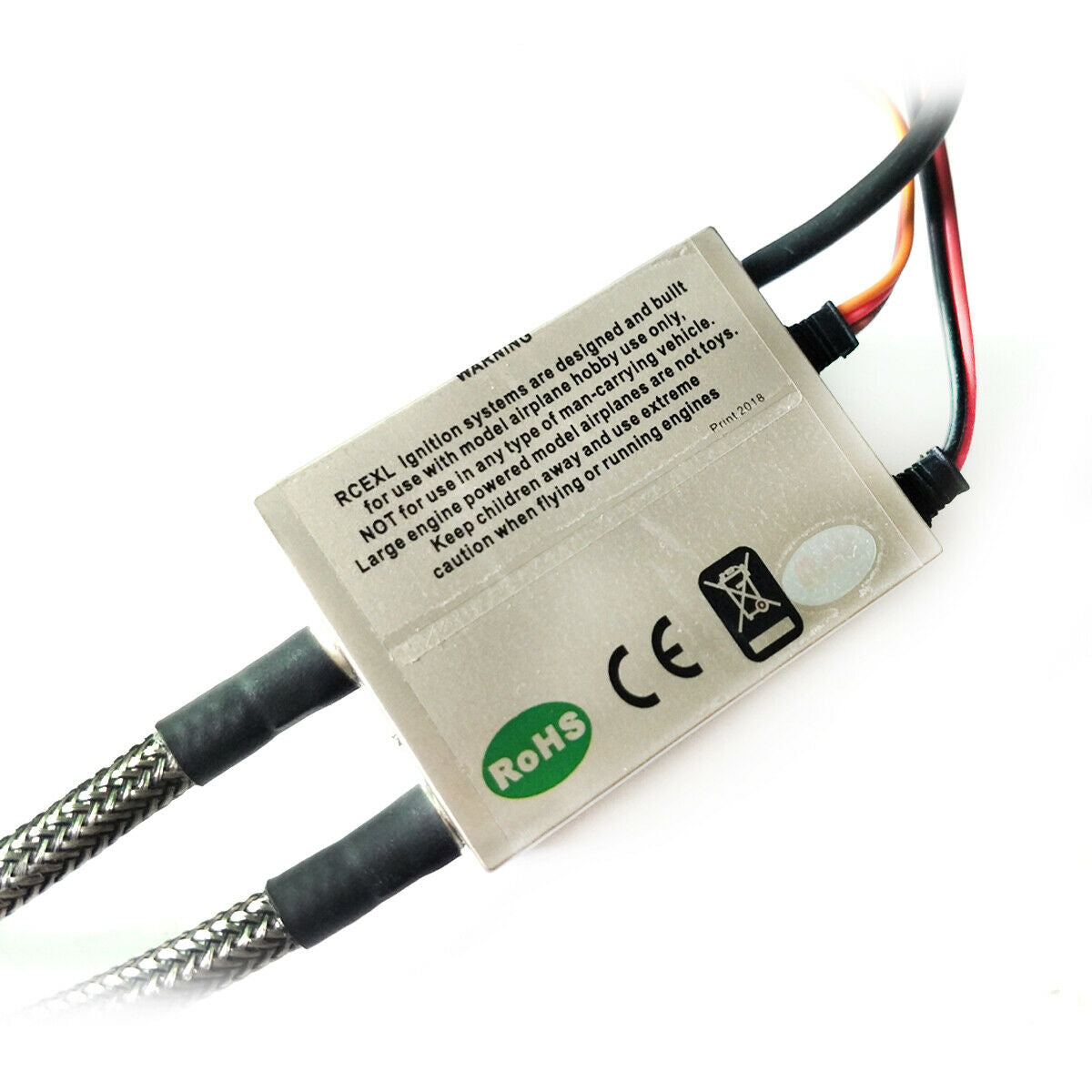 Rcexl Twin Ignition CDI for NGK CM6 10mm 90 Degree for 3W Engine after 2008