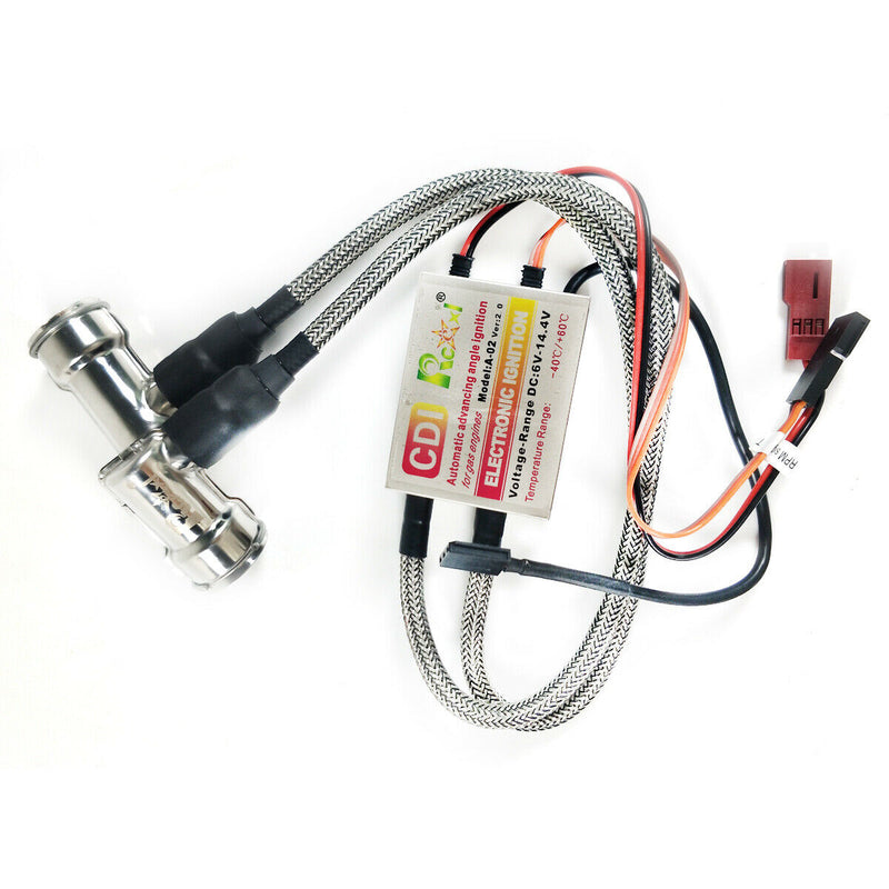 Rcexl Automatic Twin Ignition CDI For NGK BMR6A-14MM 90 Degree with Hall Sensor