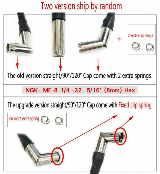 Rcexl LV type Twin Ignition CDI for ME-8 1/4 -32 120 Degree for RC Model Engine