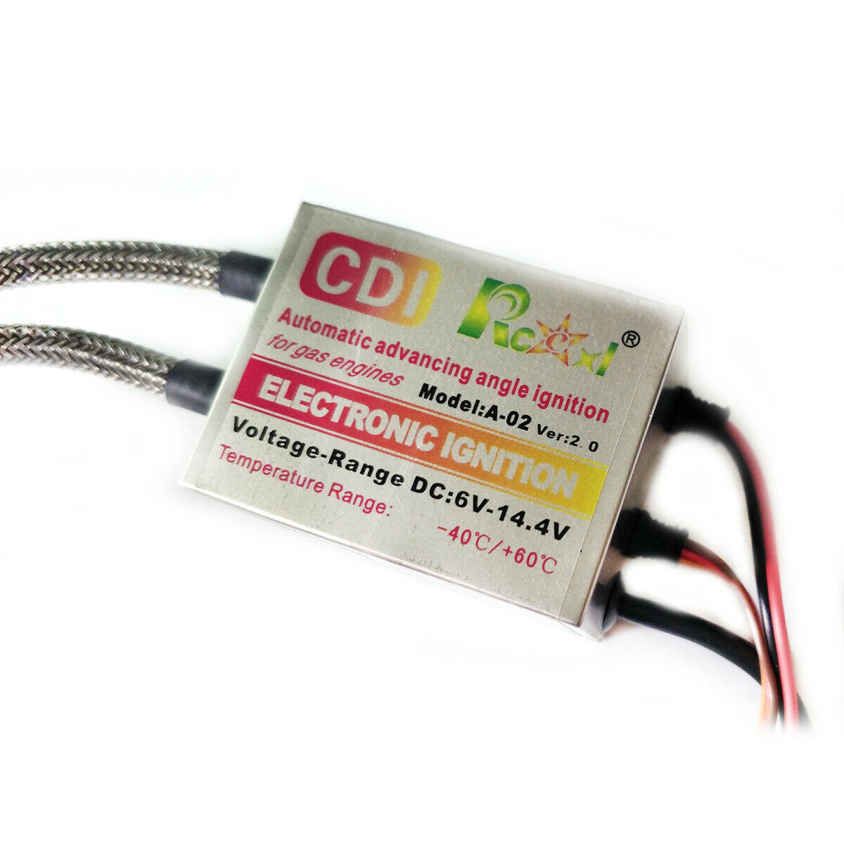 Rcexl Twin Ignition CDI for NGK CM6 10mm 90 Degree for 3W Engine after 2008