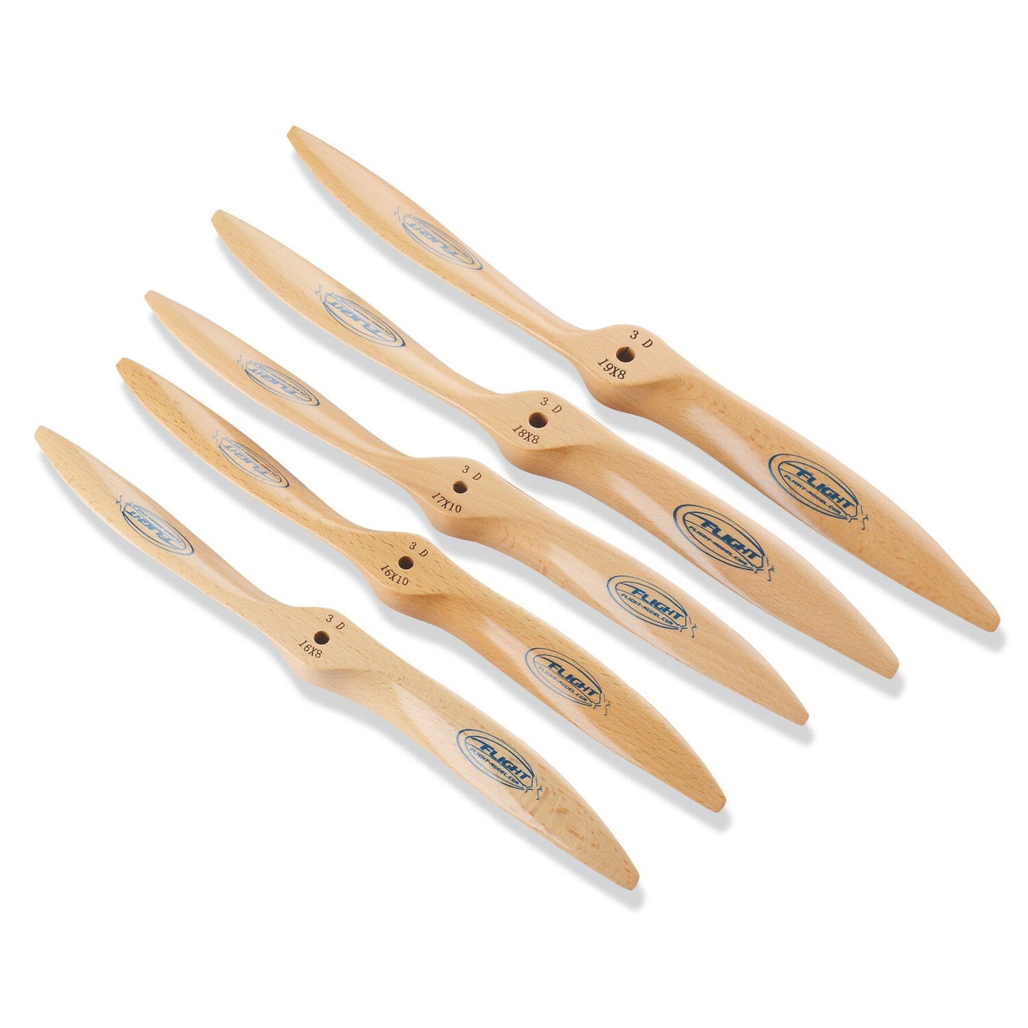 20x10 Wood Propeller 3D Prop Gas Wood Laminated CW Propeller for Model