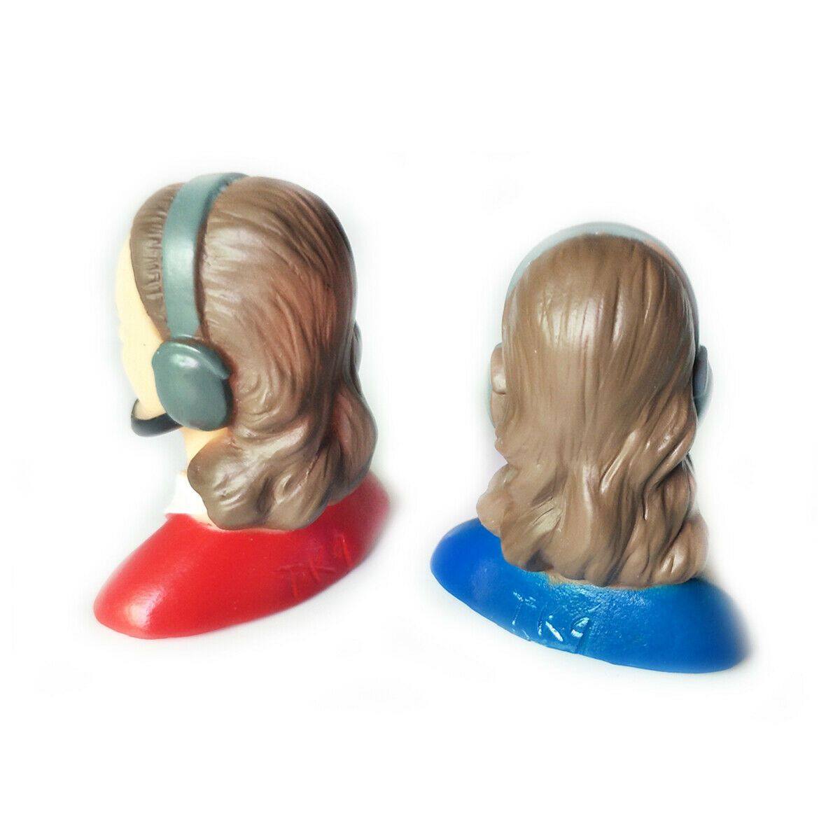 1/9 Scale Female Pilots Figures L35*W25*H39mm