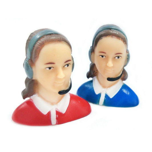 1/9 Scale Female Pilots Figures L35*W25*H39mm