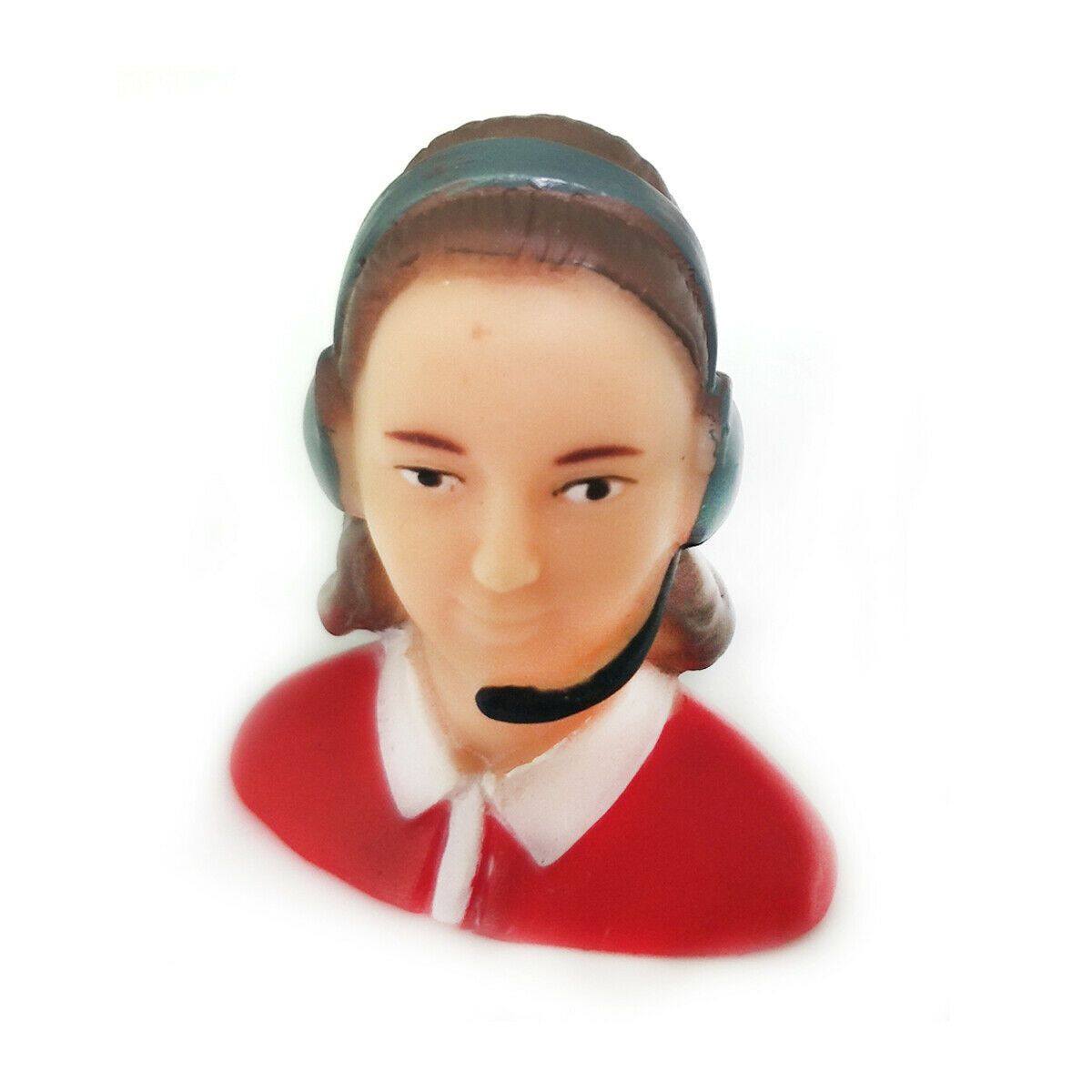 1/9 Scale Female Pilots Figures L35*W25*H39mm
