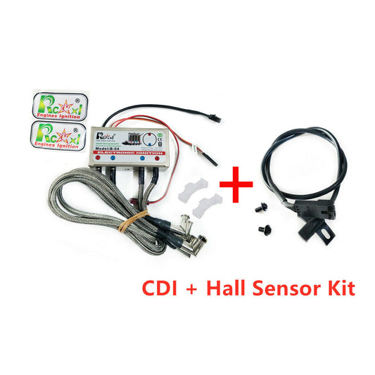 4 Cylinder Inline Engine Ignition CDI for ME8 1/4 -32 90 Degree w/ Sensor