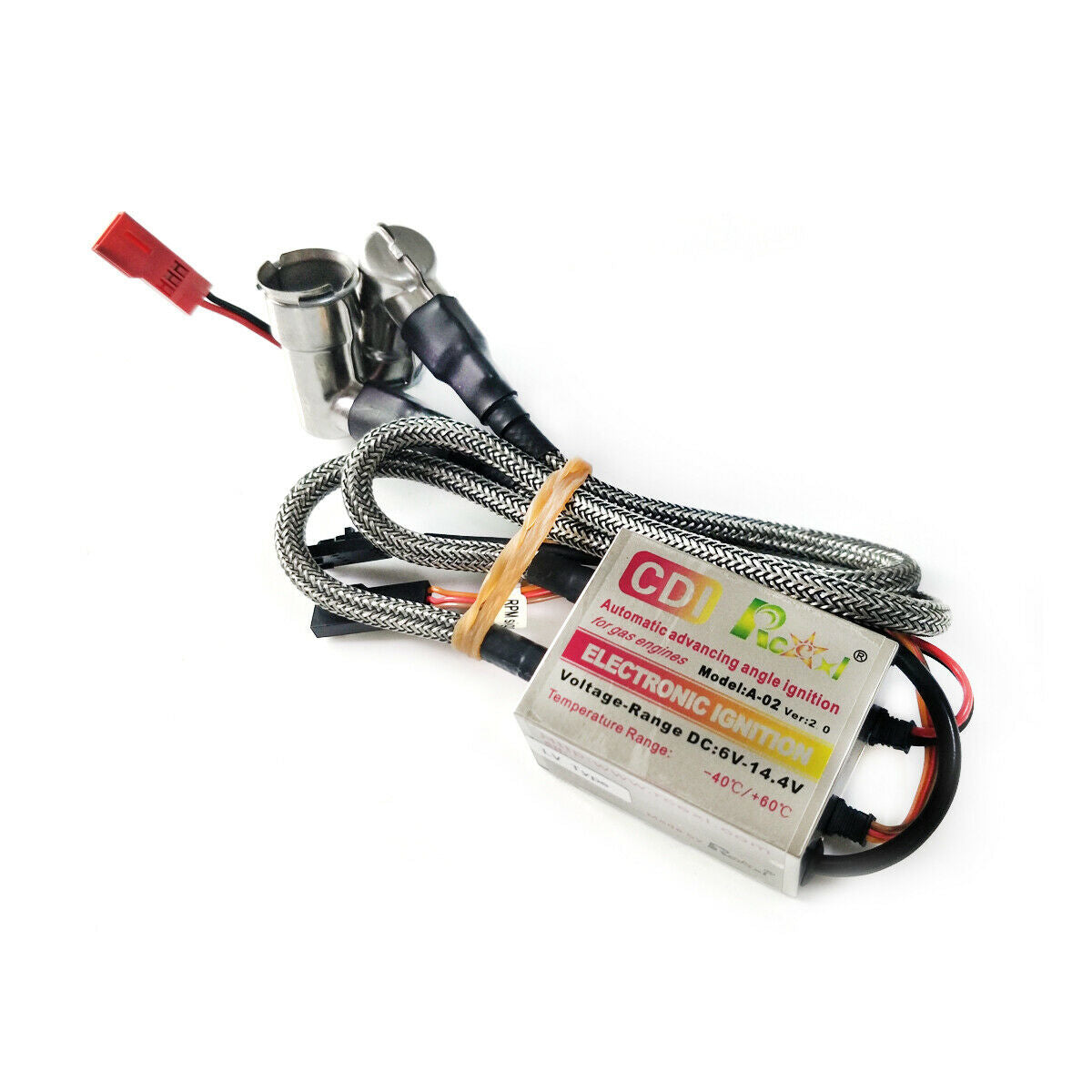 RCEXL LV Type Twin Ignition CDI for BPMR6F 90 Degree w/ Hall Sensor Kit 6V-14.4V