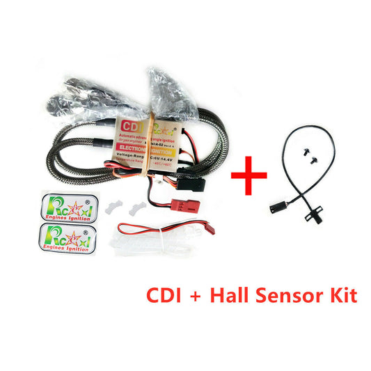 Rcexl Twin Ignition CDI for NGK CM6 10mm 90 Degree for 3W Engine after 2008