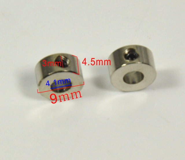 Steel Wheel Adapters For Radio Control RC Airplane Dia 4.1 x H9 MM