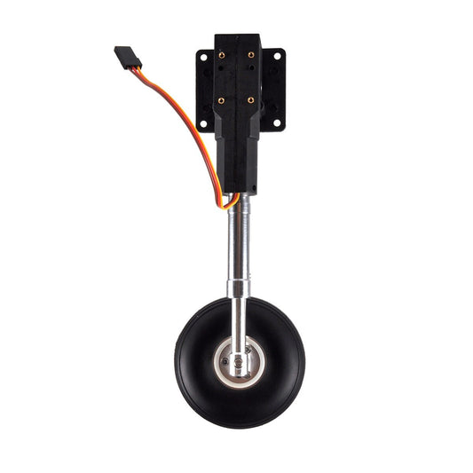 1Pc Electric Servoless Retractable Landing Gear w/ Wheel for 4-6kg 40-60E RC Aircraft