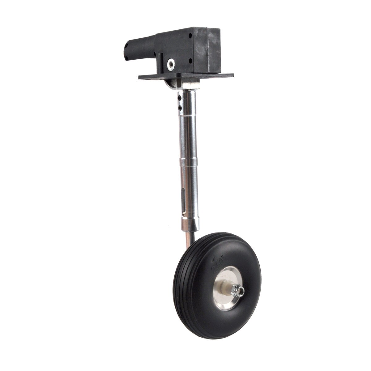 1Pc Electric Servoless Retractable Landing Gear w/ Wheel for 4-6kg 40-60E RC Aircraft