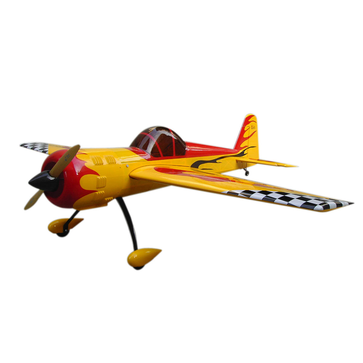 YAK55 86.6inch 50cc 6 Channel RC Gasoline Airplane Fix-Wing Aircraft Model Yellow ARF