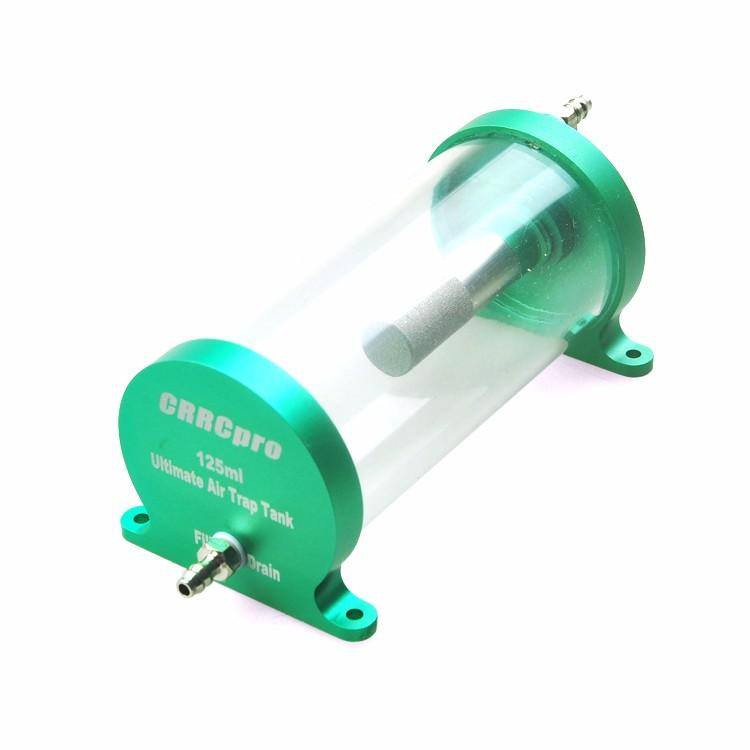 125/250ML CNC Bright Bubbleproof Air Trap Tank for Gasoline Engine Turbojets