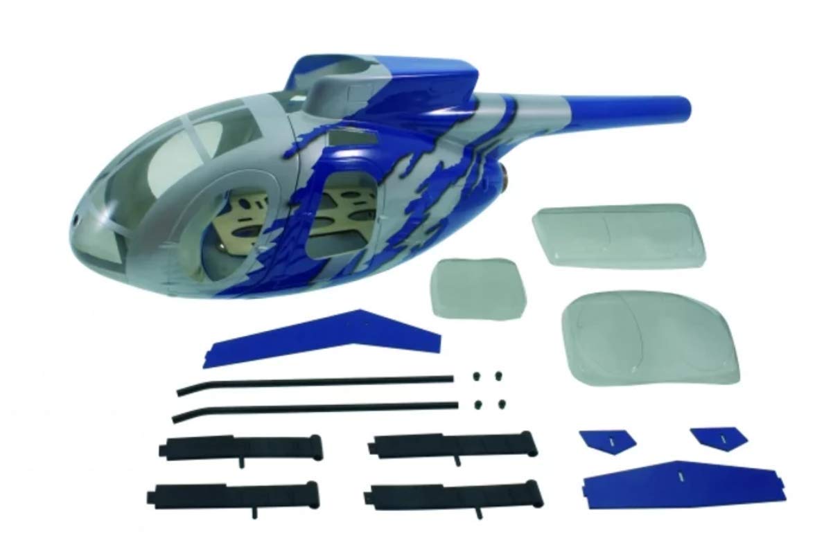 RC Roban Helicopter MD500E 450 Pre-Painted fuselage for 450 Size Helicopters.Suitable for Almost All 450 Size(325mm Rotor Blade) Helicopters, Such as: Align T-REX450X/XL/SE/SE V2