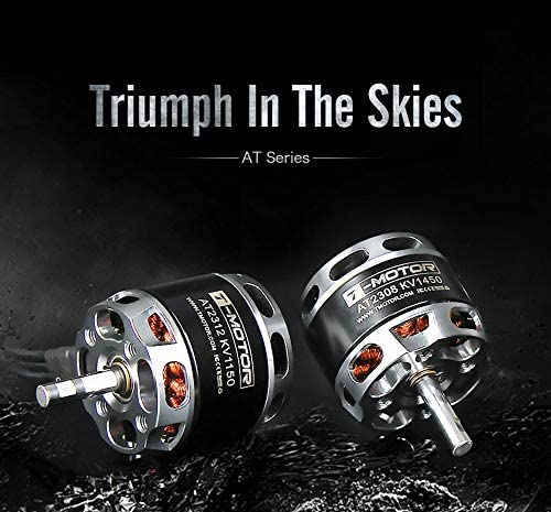 Brushless Motor for RC Fixed Wing Airplane Drone T-Motor Brushless Motor AT2312 Long Shaft 1150KV 1400KV