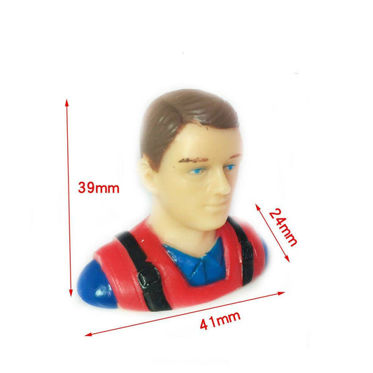 1/9 Scale Kid Pilots Figures L41*W24*H39mm