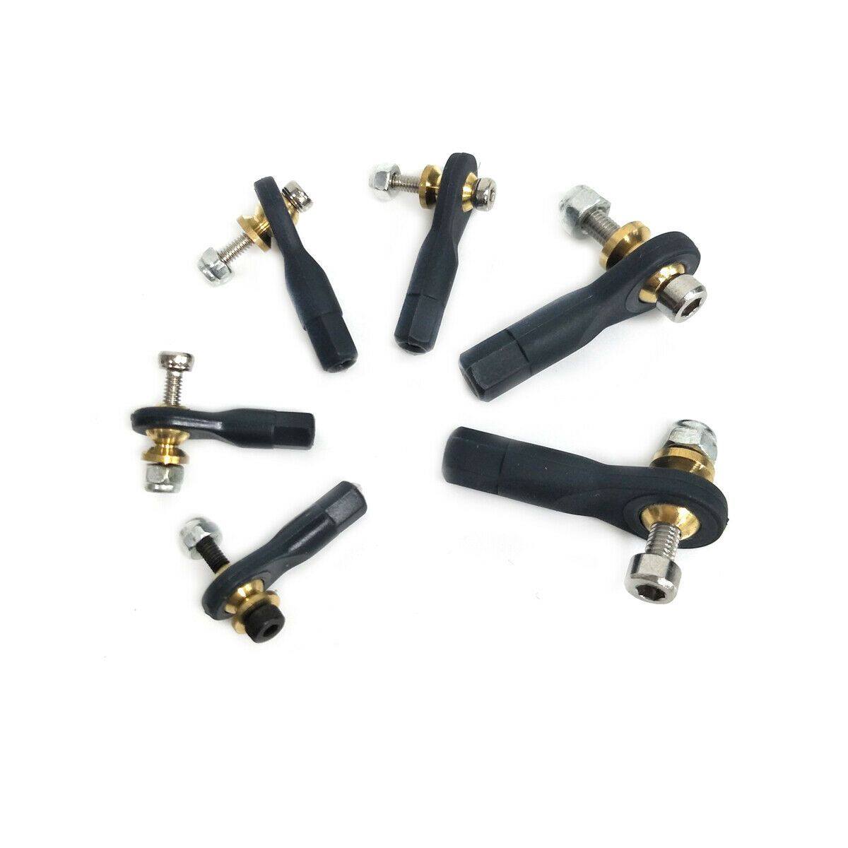 10pcs M2 M2.5 M3 RC Single / Dual Ball Joint Link Rod End With
