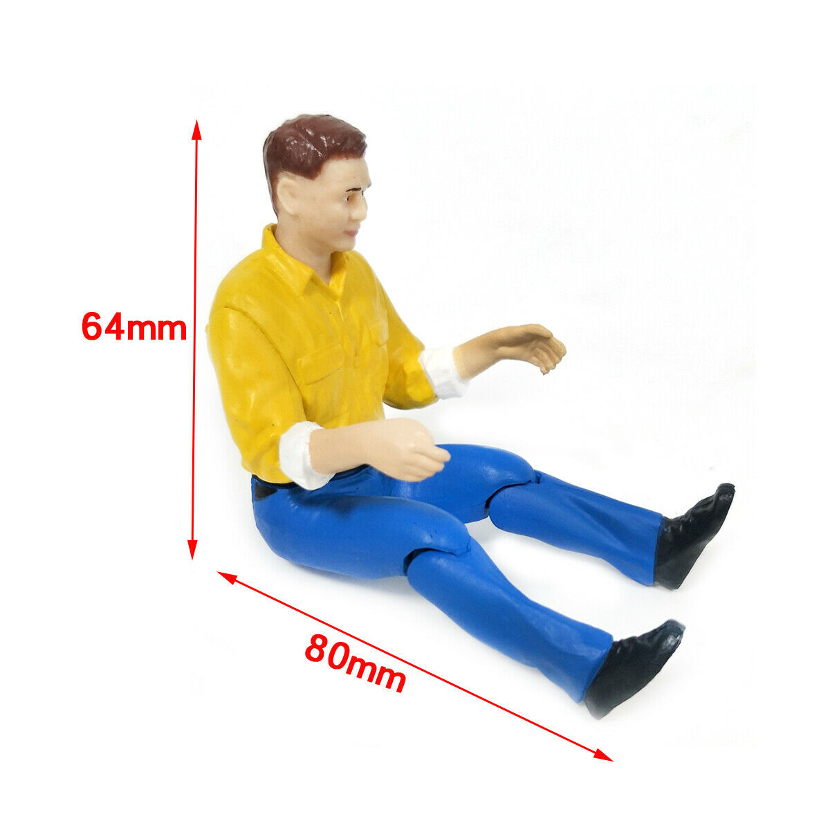 Cotainer Truck Driver Pilots Figure L64*W80