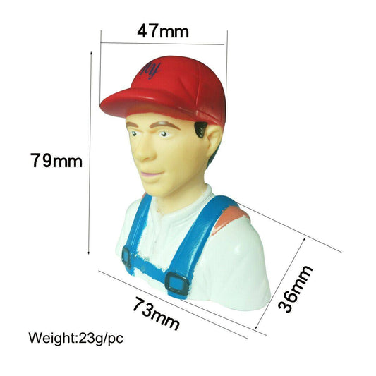 1/6 Scale Pilot Model L79×W73×H45mm