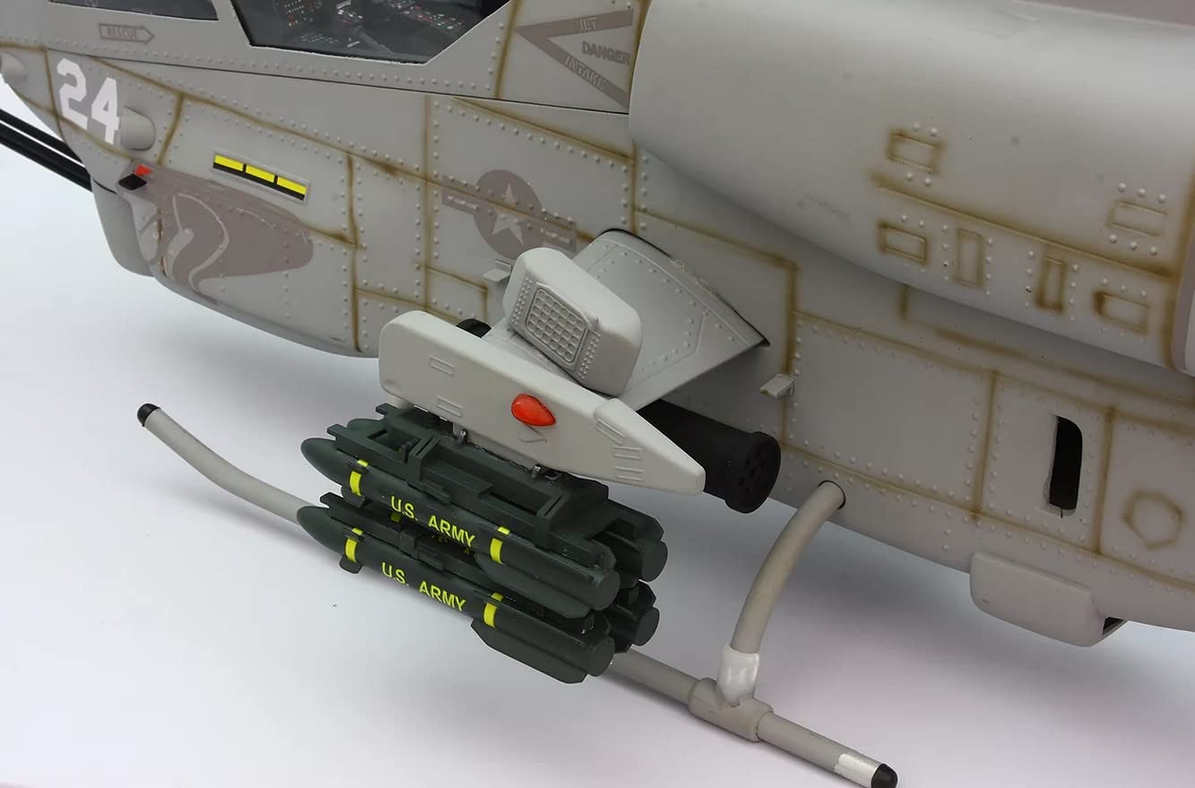 RC Helicopter 470 Size AH-1W ARF KIT Version Fuselage Helicopters Super Cobra Camo