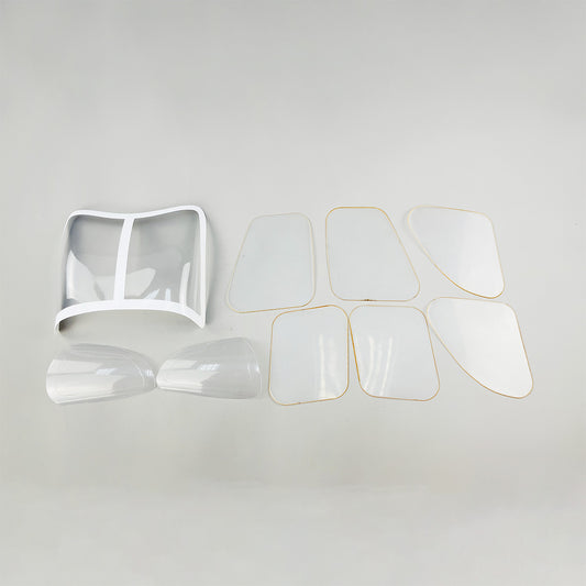 RC Helicopter Fuselage Spare Parts Roban 600Size Bell429 Replacement Nose Cover/Tail Part HSB-B429WBR6