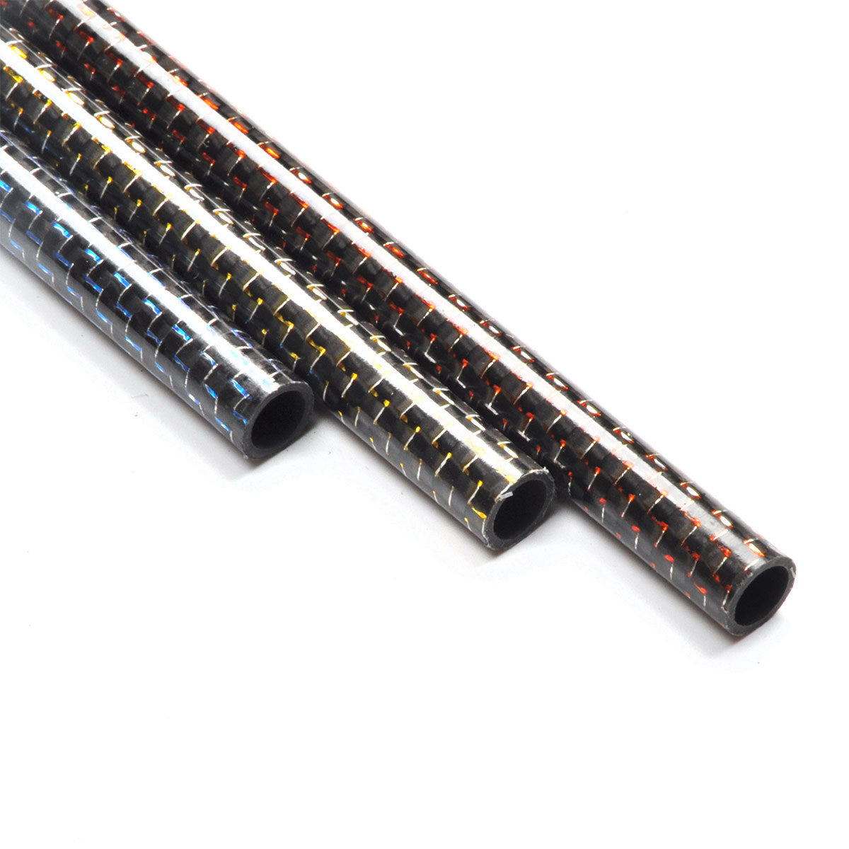 Carbon Fiber Tube Length 500mm Diameter 8mm*10mm Glossy Tubes