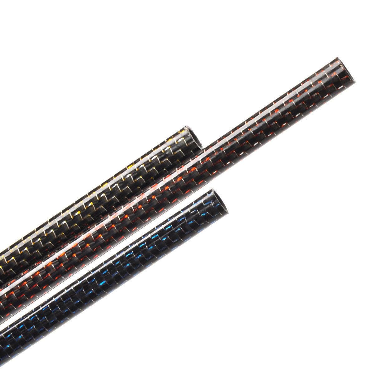 Carbon Fiber Tube Length 500mm Diameter 8mm*10mm Glossy Tubes