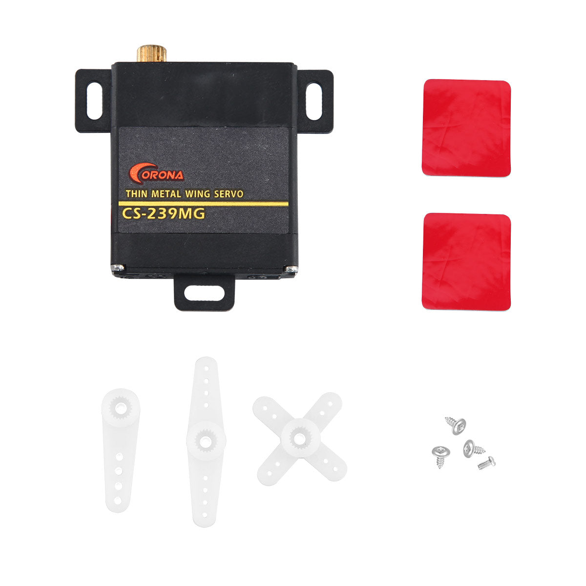 Corona CS239MG Slim-Wing Analog Servo 4.6kg / 0.14sec / 22g