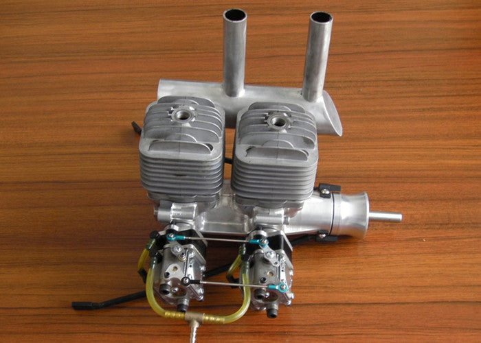 DLA64i2 64cc Twin Cylinder In line CNC Gasoline Engine for RC Airplane