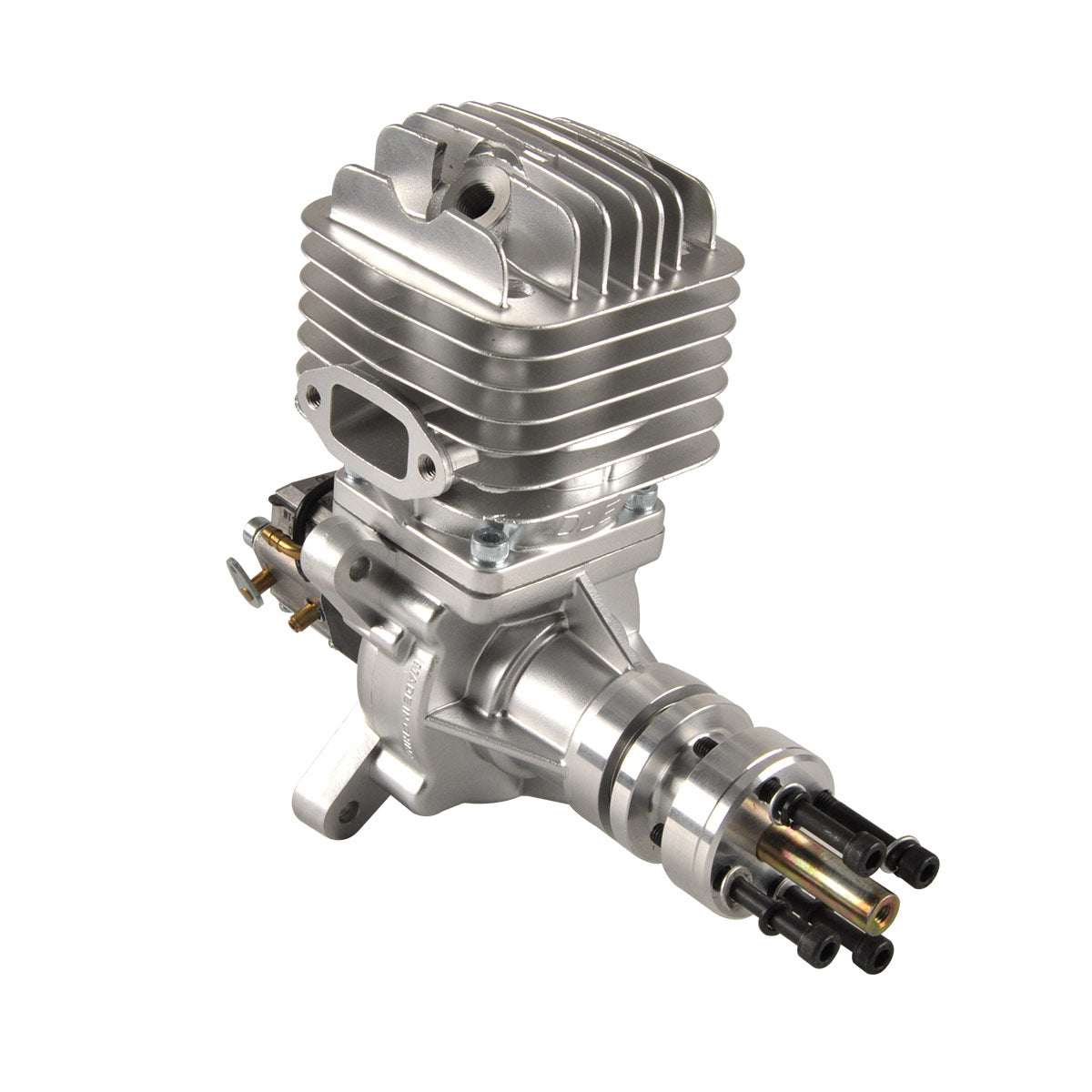 DLE 55CC Single Cylinder Two Stroke Side Exhaust Gas Engine w/ Muffler&Ignition
