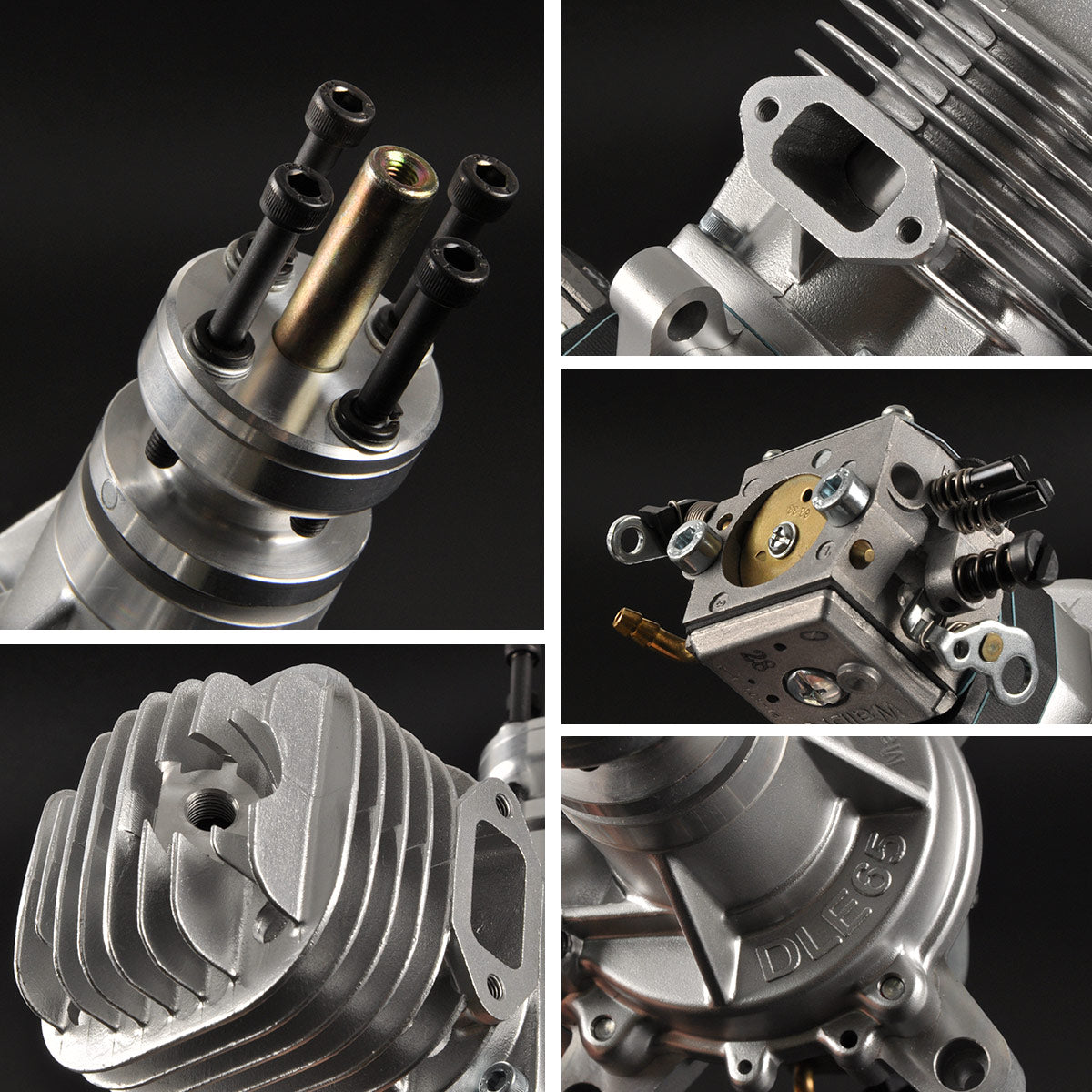 DLE 65CC Gasoline Engine for RC Model Airplane Single Cylinder Two Stroke