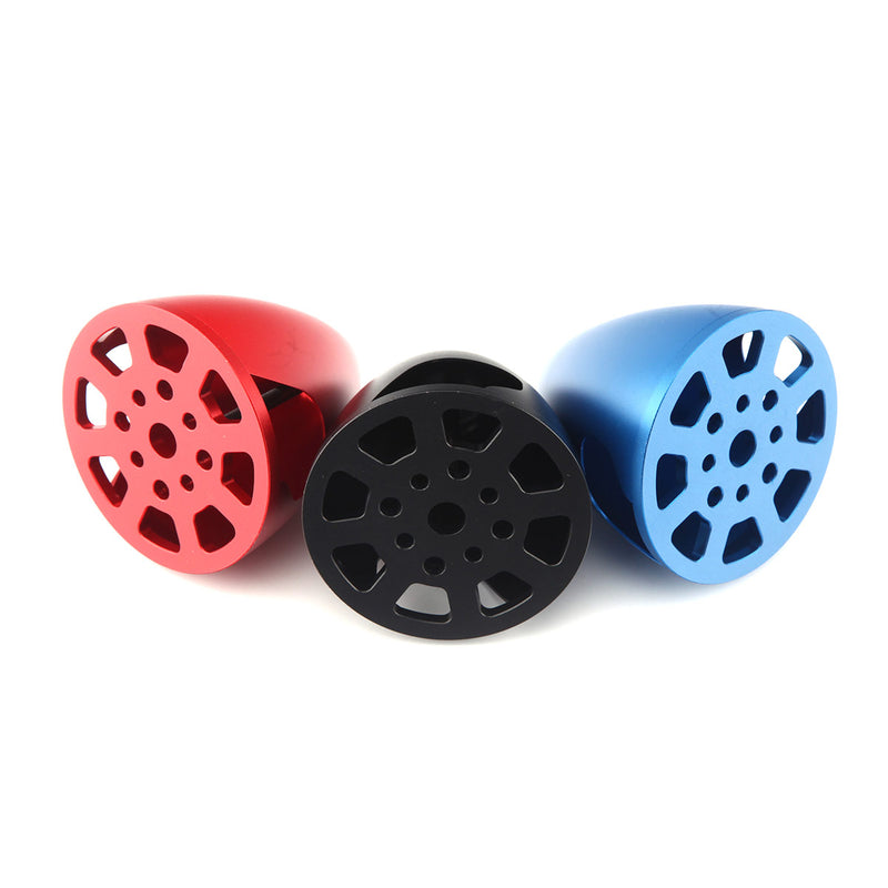 3/3.25/3.5/4 inch Anodized Coloured CNC Aluminum Drilled RC Spinner for DLE30/55, DA50/ EVO54,