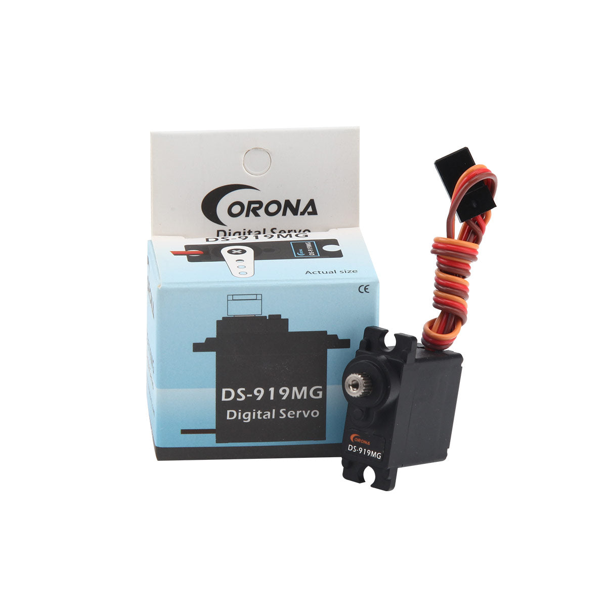 CORONA DS919MG 9g Digital Metal Gear 1.7kg/0.06sec/12.5g Servo for Rc Boat and Rc Car