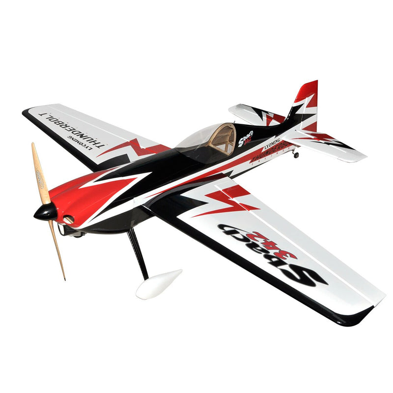 FLIGHT Sbach342  55inch RC Airplane Fuselage 3D Fix Wing Wooden Model Plane Frame