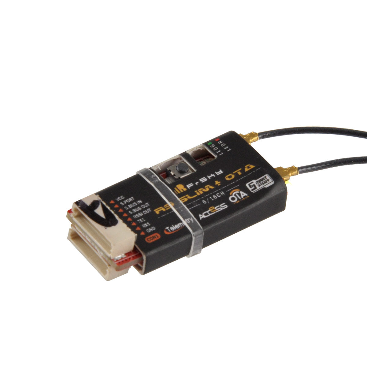 FrSky R9 Slim+OTA Receiver ACCESS 900MHz Long Range 6 PWM outputs with Dual T Antennas