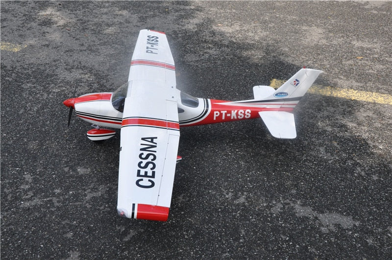 RC airplane Cessna 182 Red Balsa wood plane Aircraft ARF ARF
